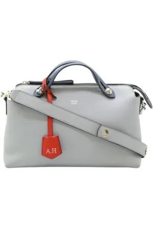 Fendi Pre-owned, Dame, Grå, ONE SIZE, Uld, Pre-owned Laeder fendi-tasker