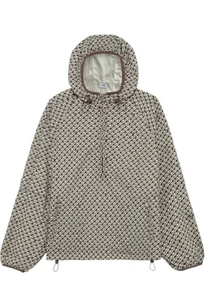 Autry Jakke, Dame, Flerfarvet, M, Nylon, Grafisk Nylon Anorak Hættetrøje