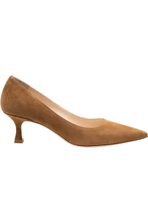 Parallèle Sko, Dame, Brun, 37 EU, Læder, Rosa