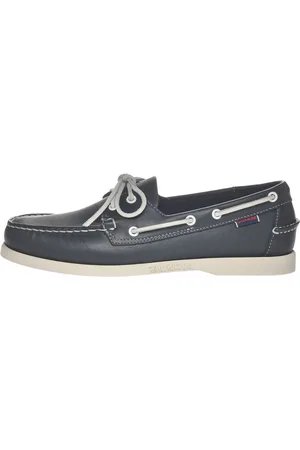 SEBAGO Sko, Herre, Sort, 44 EU, Blå Navy Docksides Portland Sko