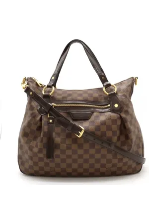 LOUIS VUITTON Pre-owned, Dame, Brun, ONE SIZE, Uld, Pre-owned Canvas totes