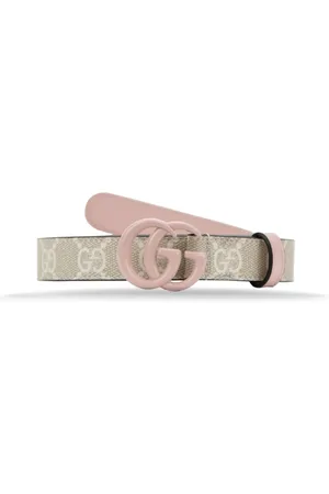 Gucci Tilbehør, Dame, , 85 CM, Læder, Læderbælte med ikonisk logospænde