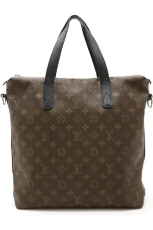LOUIS VUITTON Pre-owned, Herre, Brun, ONE SIZE, Tyl, Pre-owned Laeder louis-vuitton-tasker