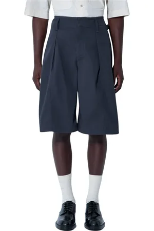 LEMAIRE Shorts, Herre, Grå, XL, Bomuld, Bomuld Twill Bermuda Shorts