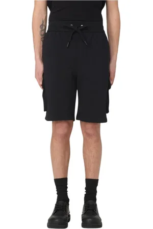 Moose Knuckles Shorts, Herre, Sort, L, Bomuld, Cargo Shorts med Snørelinning til Mænd
