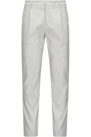 K-Way Bukser, Herre, Hvid, L, Bomuld, Beige Twill Tech Bomuld Bukser