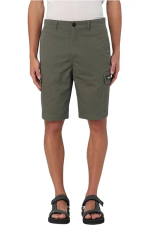 add Shorts, Herre, Grøn, XL, Uld, Afslappet kortærmet skjorte
