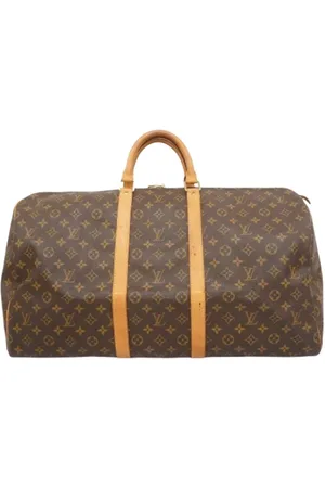 LOUIS VUITTON Pre-owned, Dame, Brun, ONE SIZE, Tyl, Pre-owned canvas tasker