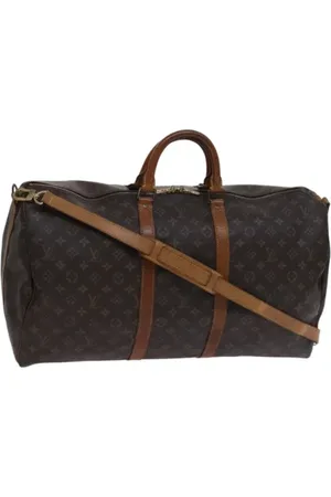 LOUIS VUITTON Pre-owned, Dame, Brun, ONE SIZE, Uld, Pre-owned canvas tasker