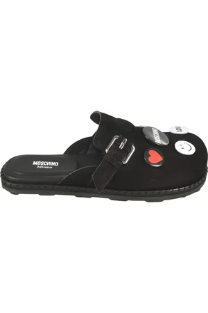Moschino Sko, Dame, Sort, 37 EU, Flade sko til kvinder