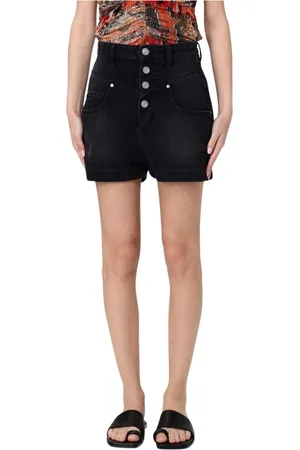 Isabel Marant Shorts, Dame, Sort, 2XS, Denim, Sort Skræddersyet Chic Shorts