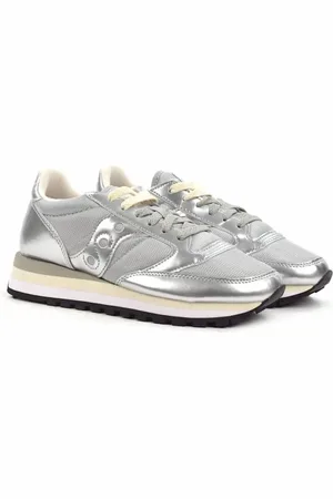 Saucony Sko, Dame, Grå, 40 1/2 EU, Uld, Stilfulde sneakers til en aktiv livsstil