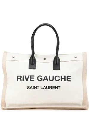 Saint Laurent Pre-owned, Dame, , ONE SIZE, Tyl, Pre-owned canvas håndtasker