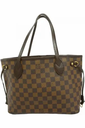 LOUIS VUITTON Pre-owned, Dame, Brun, ONE SIZE, Tyl, Pre-owned canvas tasker