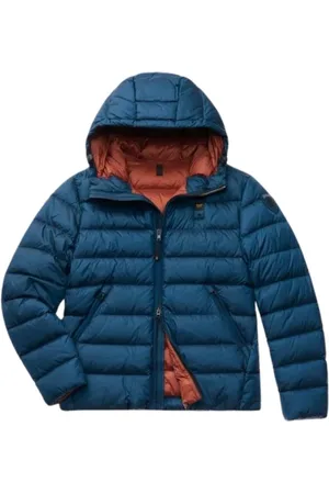 Blauer Jakke, Herre, Blå, 3XL, Uld, Dunjakke