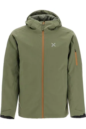 Montura Sport, Herre, Grøn, XL, Vandtæt Jakke til Udendørsbrug