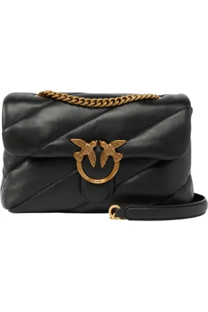Pinko Taske, Dame, Sort, ONE SIZE, Klassisk Sheep Nap Crossbody Taske