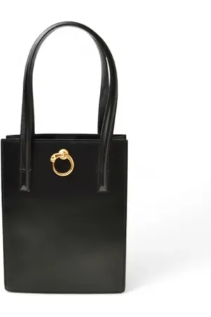 Cartier Pre-owned, Dame, Sort, ONE SIZE, Tyl, Pre-owned Laeder totes