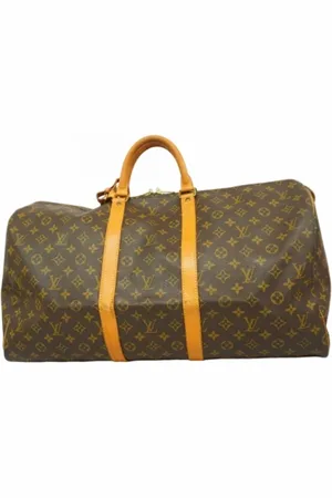 LOUIS VUITTON Pre-owned, unisex, Brun, ONE SIZE, Tyl, Pre-owned canvas tasker