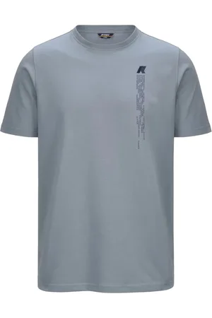 K-Way Top, Herre, Grå, XL, Digital Rain Jersey T-Shirt