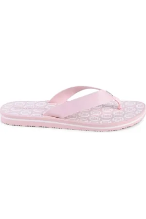 Tommy Hilfiger Sko, Dame, Lyserød, 37 EU, Polyester, Casual Flip Flops Sommer