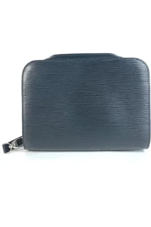 LOUIS VUITTON Pre-owned, Dame, Sort, ONE SIZE, Tyl, Pre-owned Laeder louis-vuitton-tasker