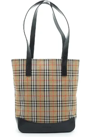Burberry Pre-owned, Dame, , ONE SIZE, Uld, Pre-owned Laeder hndtasker