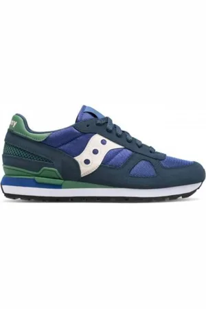 Saucony Sko, Herre, Blå, 42 1/2 EU, Uld, Stilfulde Komfort Sneakers