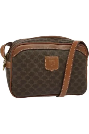 Céline Pre-owned, Dame, Brun, ONE SIZE, Uld, Pre-owned Laeder celine-tasker