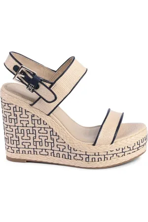Tommy Hilfiger Sko, Dame, , 38 EU, Kilehæl Espadrilles Sandaler