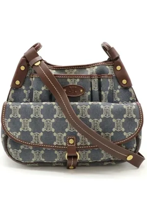 Céline Pre-owned, Dame, Flerfarvet, ONE SIZE, Denim, Pre-owned Denim celine-tasker