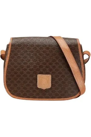 Céline Pre-owned, Dame, Brun, ONE SIZE, Uld, Pre-owned Canvas celine-tasker