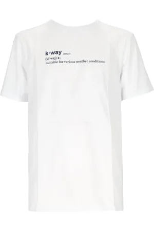 K-Way Top, Herre, Hvid, 3XL, Jersey T-shirt