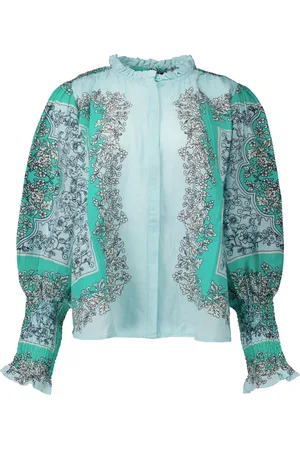 Ibana Bluser & Skjorter, Dame, Grøn, L, Teodora Grøn Bluse