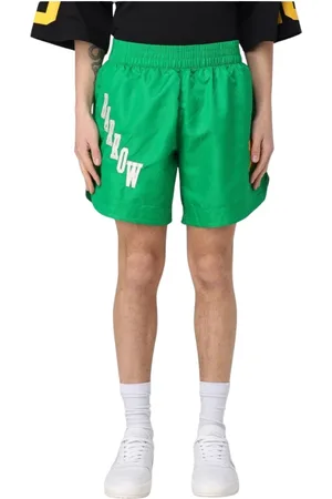 BARROW Shorts, Herre, Grøn, XL, Uld, Stilfulde snørebåndsbukser med lommer