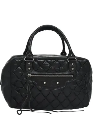 Balenciaga Pre-owned, Dame, Sort, ONE SIZE, Tyl, Pre-owned Laeder hndtasker