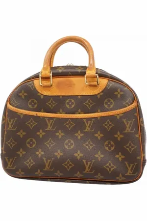 LOUIS VUITTON Pre-owned, Dame, Brun, ONE SIZE, Tyl, Pre-owned canvas tasker