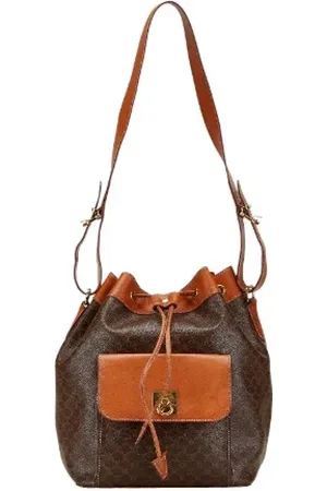 Céline Pre-owned, Dame, Brun, ONE SIZE, Uld, Pre-owned Canvas celine-tasker