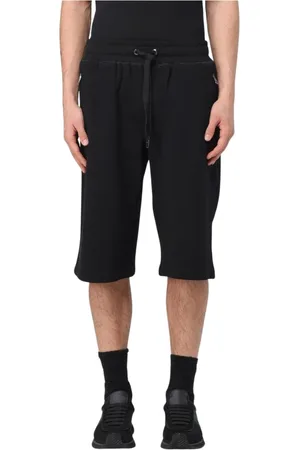 Dolce & Gabbana Shorts, Herre, Sort, L, Uld, Afslappede Behagelige Sorte Shorts