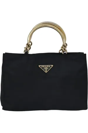 Prada Pre-owned, Dame, Blå, ONE SIZE, Nylon, Pre-owned nylon hndtasker