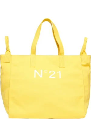 Nº21 Taske, Dame, Gul, ONE SIZE, Uld, Gul Håndtaske til Piger