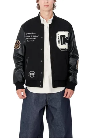Carhartt Jakke, Herre, Sort, M, Bomuld, Brun Ænder Bomber Sort Jakke