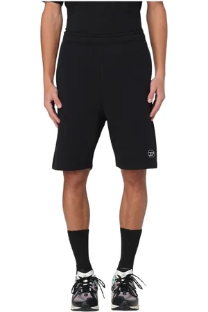 Diesel Shorts, Herre, Sort, S, Bomuld, Afslappede Fit Sorte Shorts