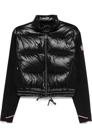 Moncler Jakke, Dame, Sort, XS, Uld, Vinterjakke
