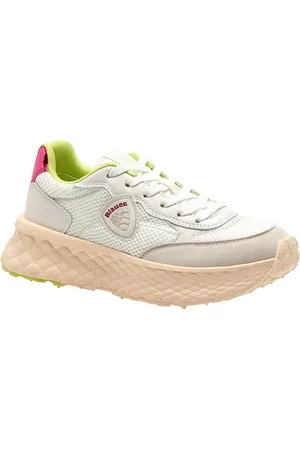 Blauer Sko, Dame, Flerfarvet, 41 EU, Uld, Rosa Mode Sneakers Kvinder