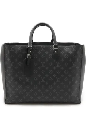 LOUIS VUITTON Pre-owned, Herre, Sort, ONE SIZE, Tyl, Pre-owned canvas tasker