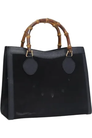 Gucci Pre-owned, Dame, Blå, ONE SIZE, Tyl, Pre-owned Ruskind gucci-tasker