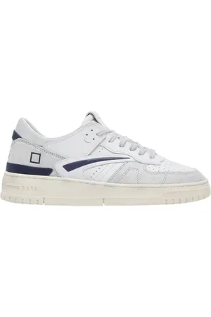 D.A.T.E. Sko, Herre, Hvid, 44 EU, Uld, Moderne Sneakers til Mænd og Kvinder