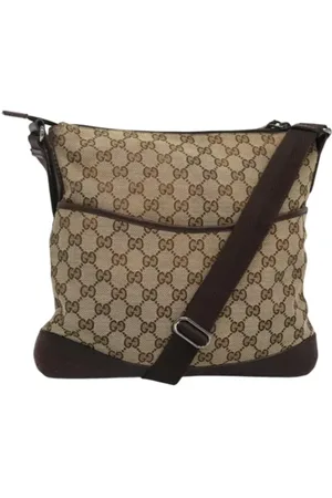 Gucci Pre-owned, Dame, , ONE SIZE, Uld, Pre-owned Canvas gucci-tasker