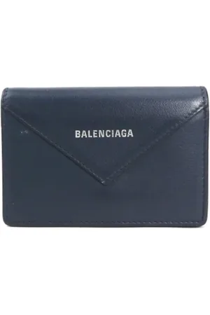 Balenciaga Pre-owned, unisex, Blå, ONE SIZE, Tyl, Pre-owned Laeder hndtasker
